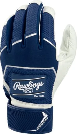 Rawlings Workhorse Adult Baseball Batting Gloves WH22BG -Baseball Equipment rawlings workhorse adult baseball batting gloves wh22bg 24