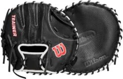 Wilson Trainer Adult Infield Pancake Training Glove WBW100997275 -Baseball Equipment wilson trainer adult infield pancake training glove wbw100997275 16