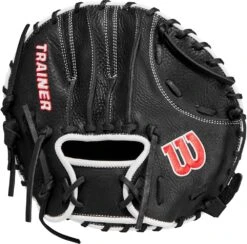 Baseball Equipment 31 Wilson Trainer Adult Infield Pancake Training Glove WBW100997275